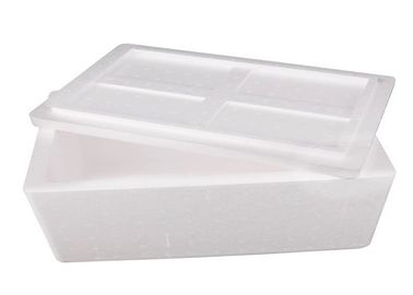 Styrofoam Wadah Rantai Dingin Packaging 11,8 "X9.8" X8.5" Pcm Organik